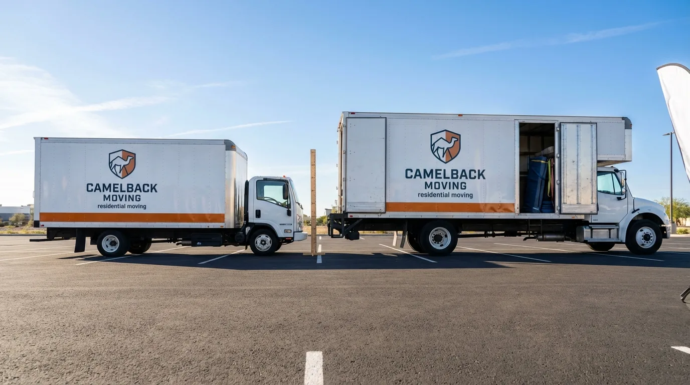 Moving truck size capacity guide in New Ipswich